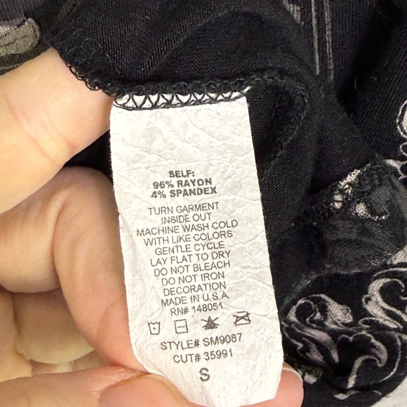 Vtg y2k Graphic Cap Sleeve Top Womens Sz S Fairy Grunge Indie Sleaze whimsigoth - Picture 7 of 8